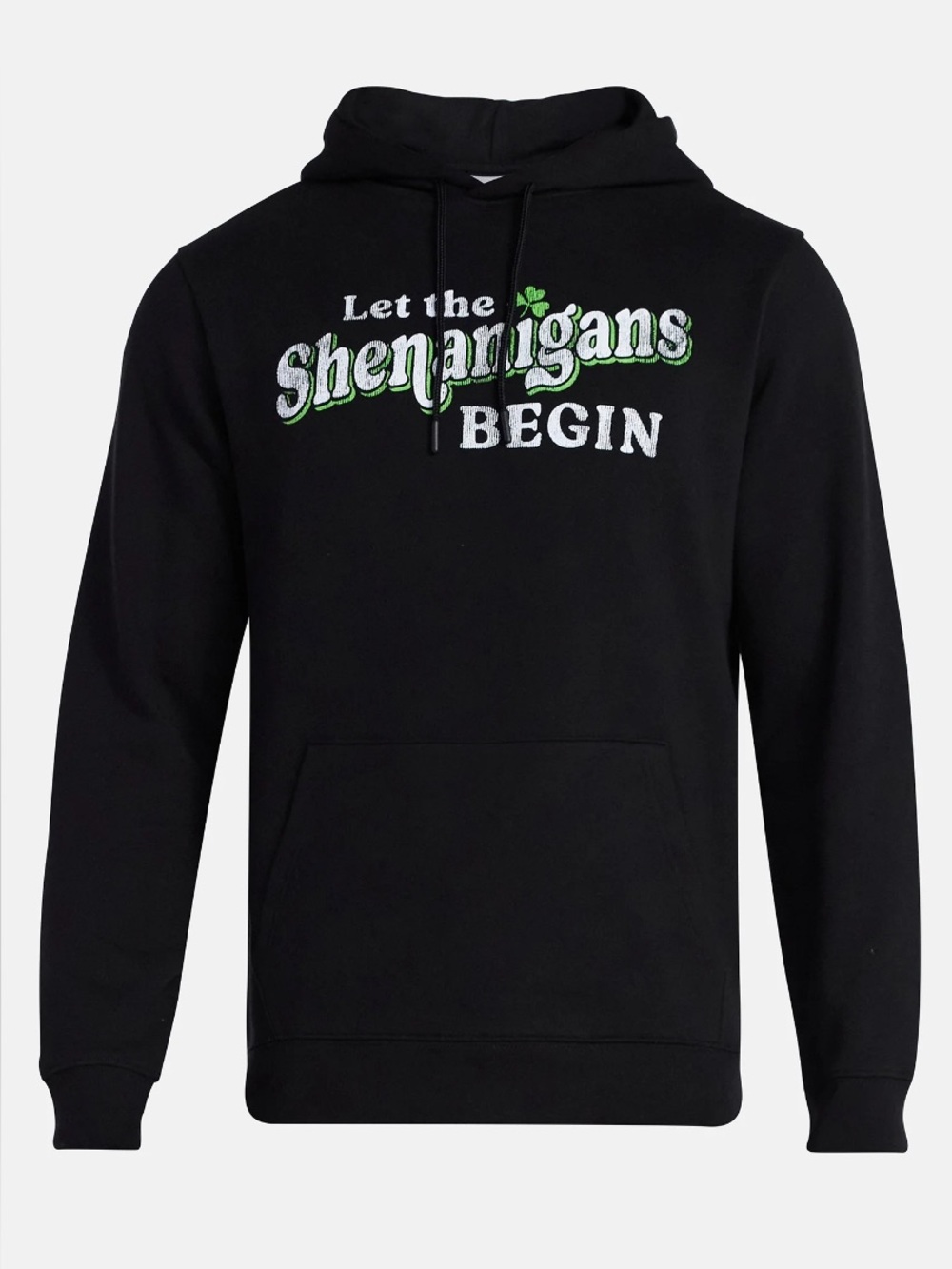 Let The Shenanigans Begin  St Patricks Day Unisex Hooded Sweatshirt 3XL
